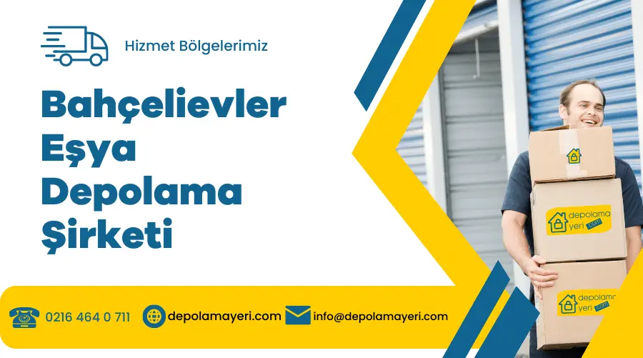 bahçelievler eşya depolama